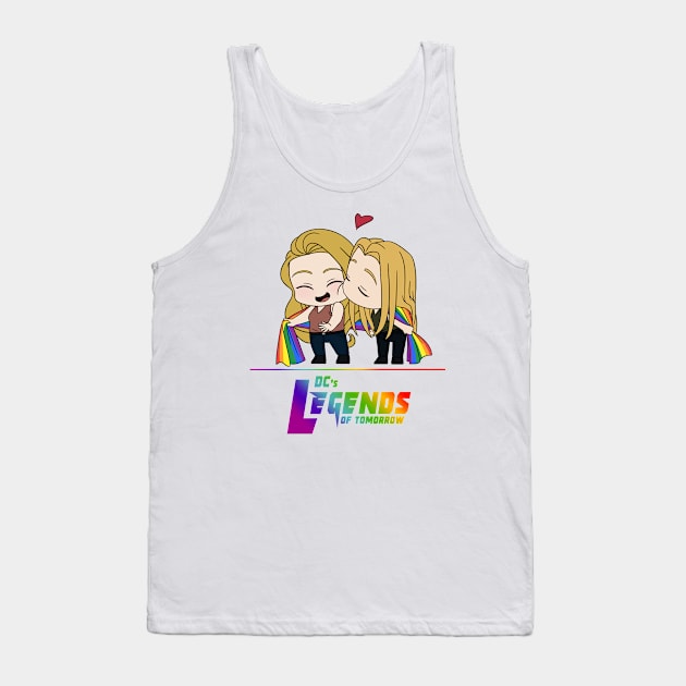 Tiny Avalance Pride 2021 v2 Tank Top by RotemChan